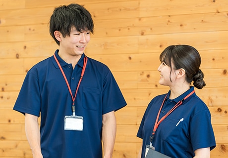 職員同士のあたたかい支え合い